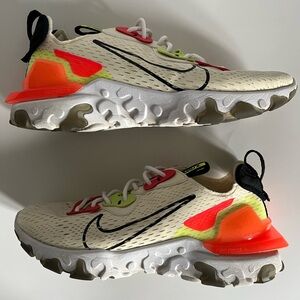 Nike React Vision Shoes in Pale Ivory